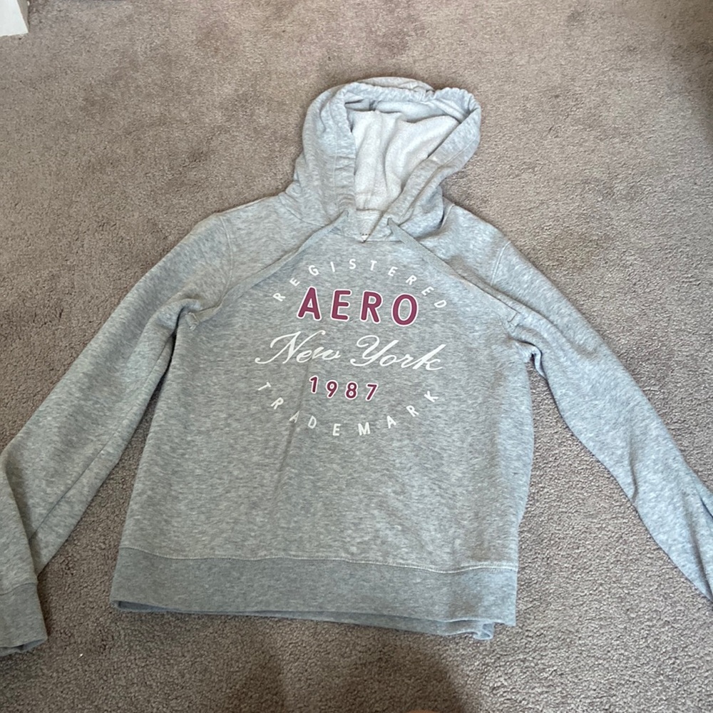 Hoodie, worn once.  Selling because it’s not my style